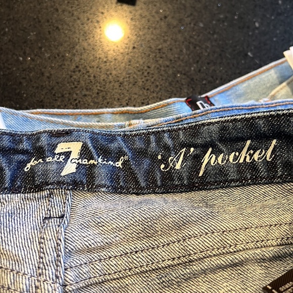 7 For Al Mankind Y2K A Pocket Denim Jeans - Picture 9 of 10